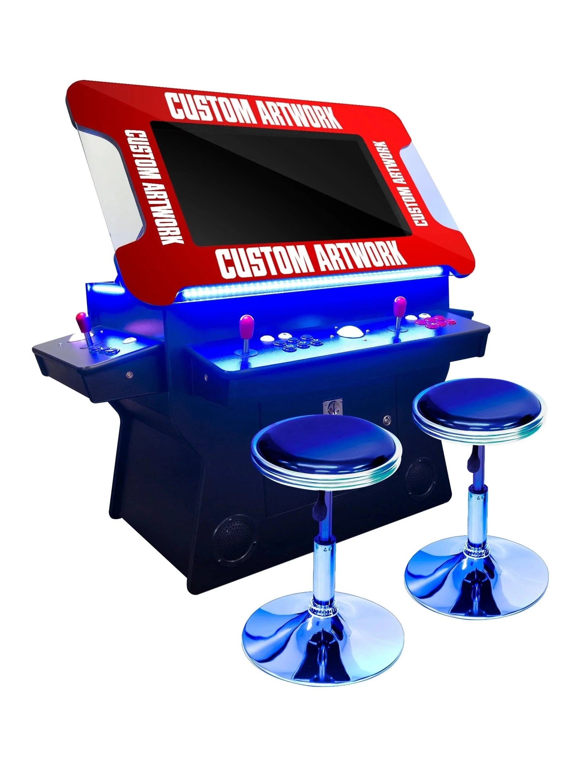 3-Sided Tilt Cocktail Arcade Machine