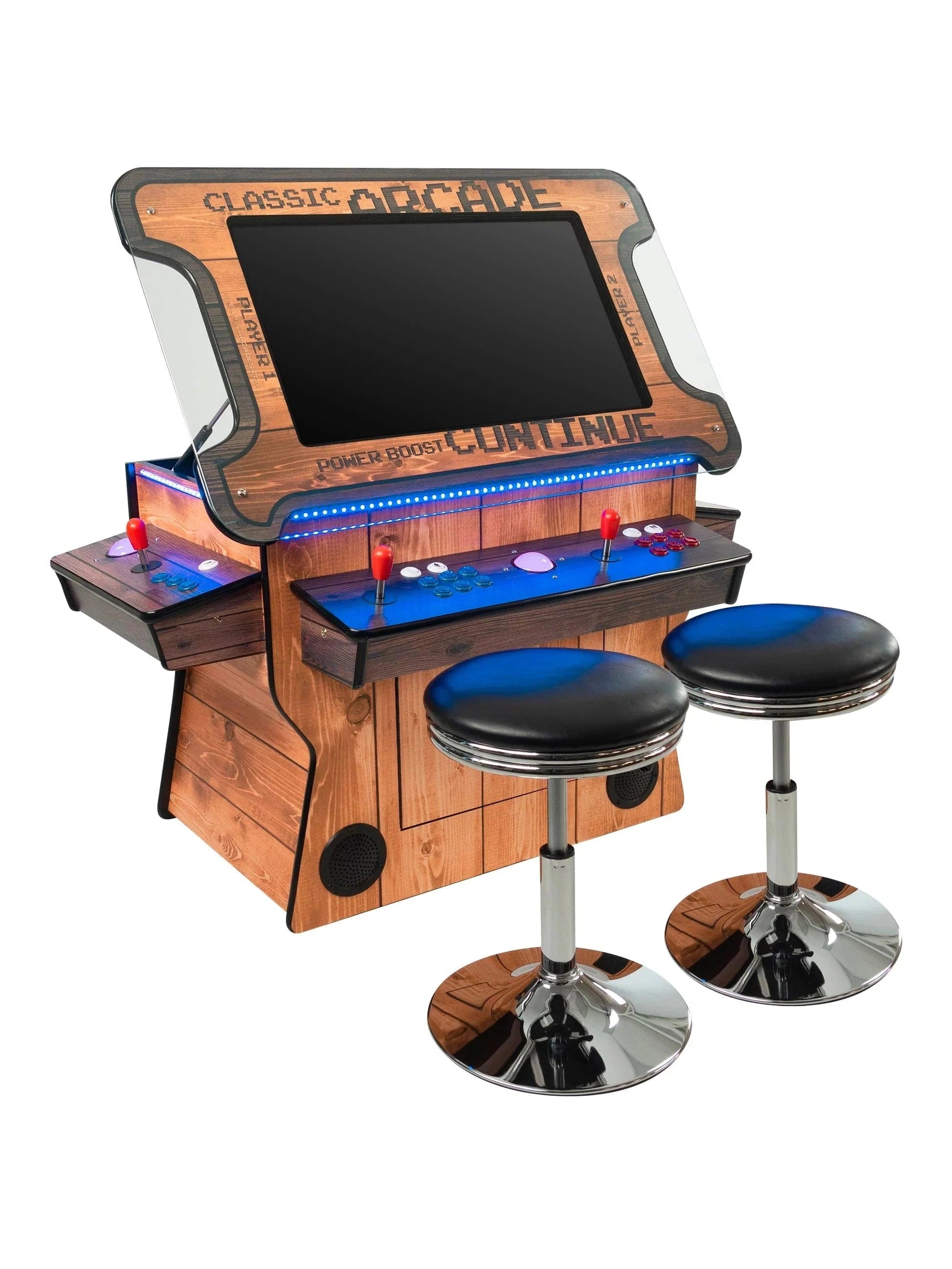 3-Sided Tilt Cocktail Arcade Machine