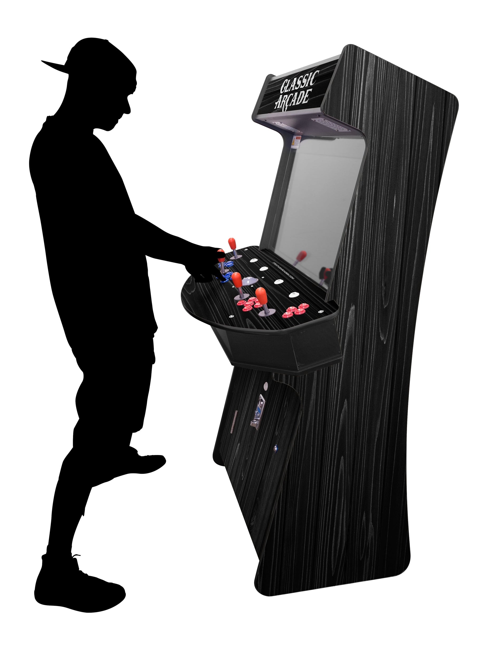 4P Slim Stand Up Arcade Machine