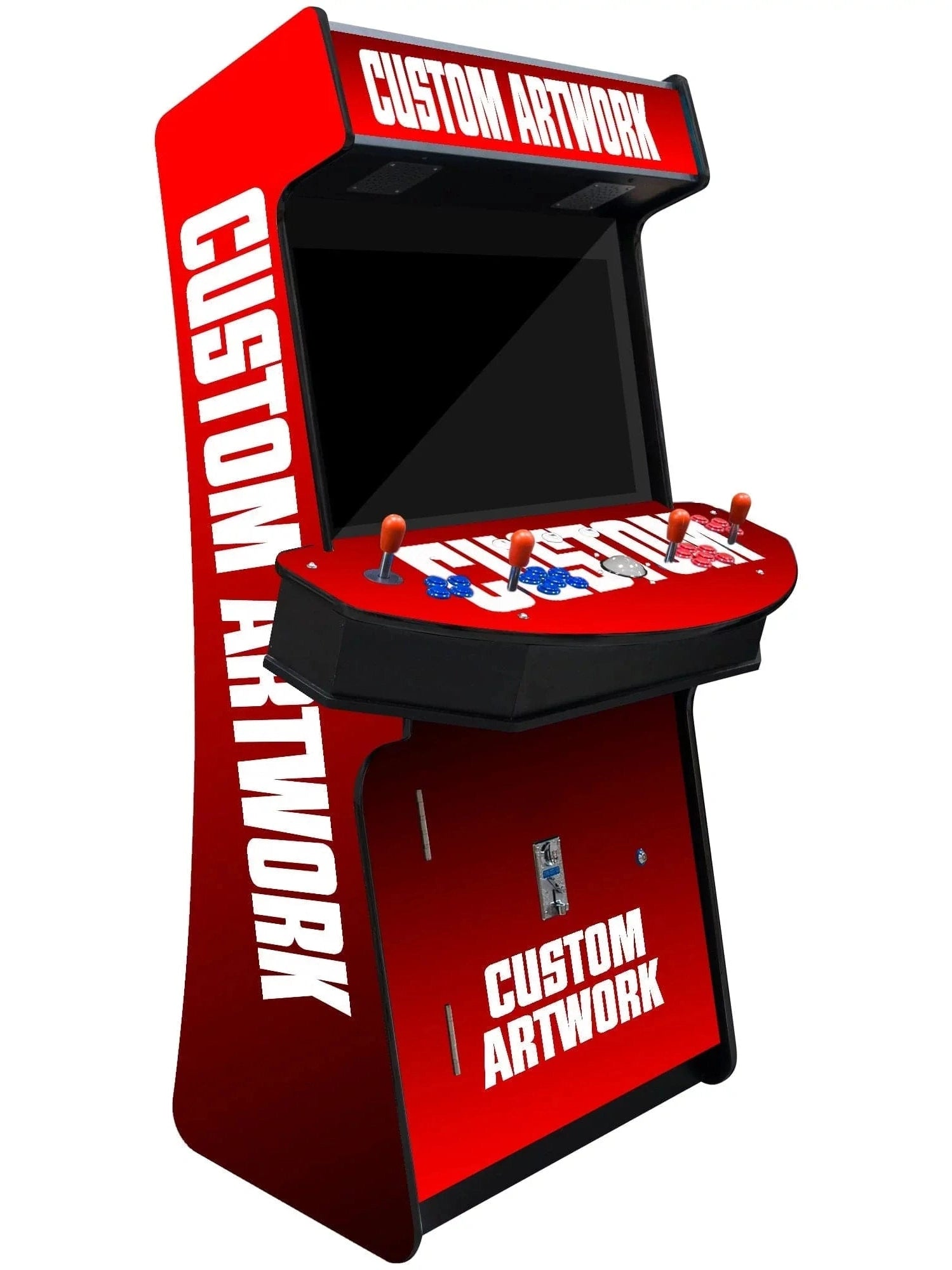 4P Slim Stand Up Arcade Machine