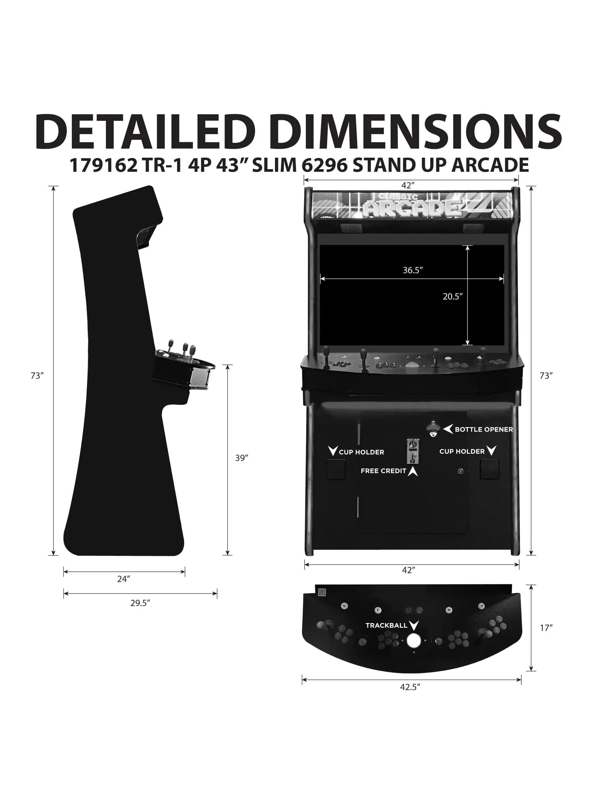 TR-1 Stand-up Arcade Machine