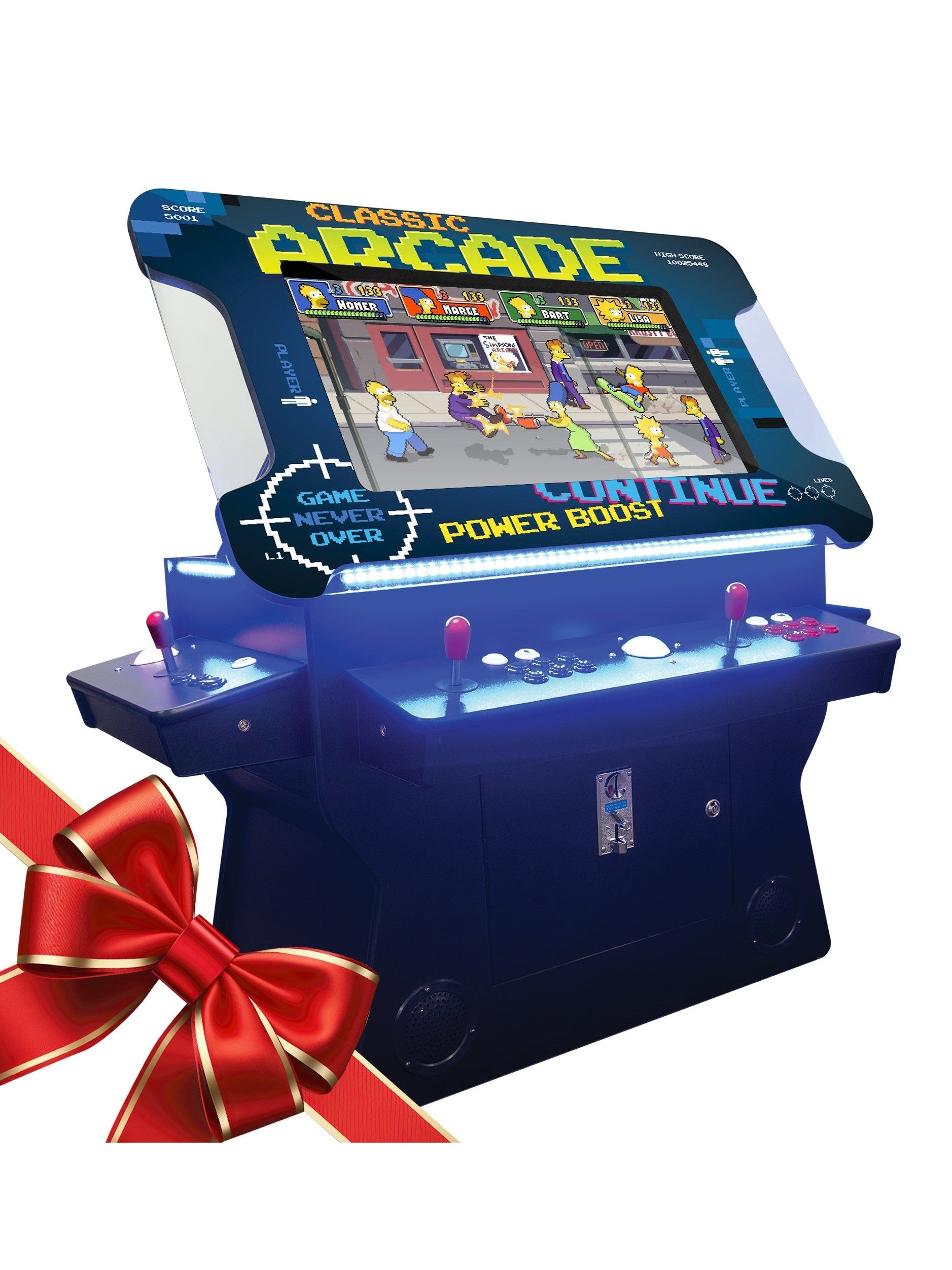 3-Sided Tilt Cocktail Arcade Machine