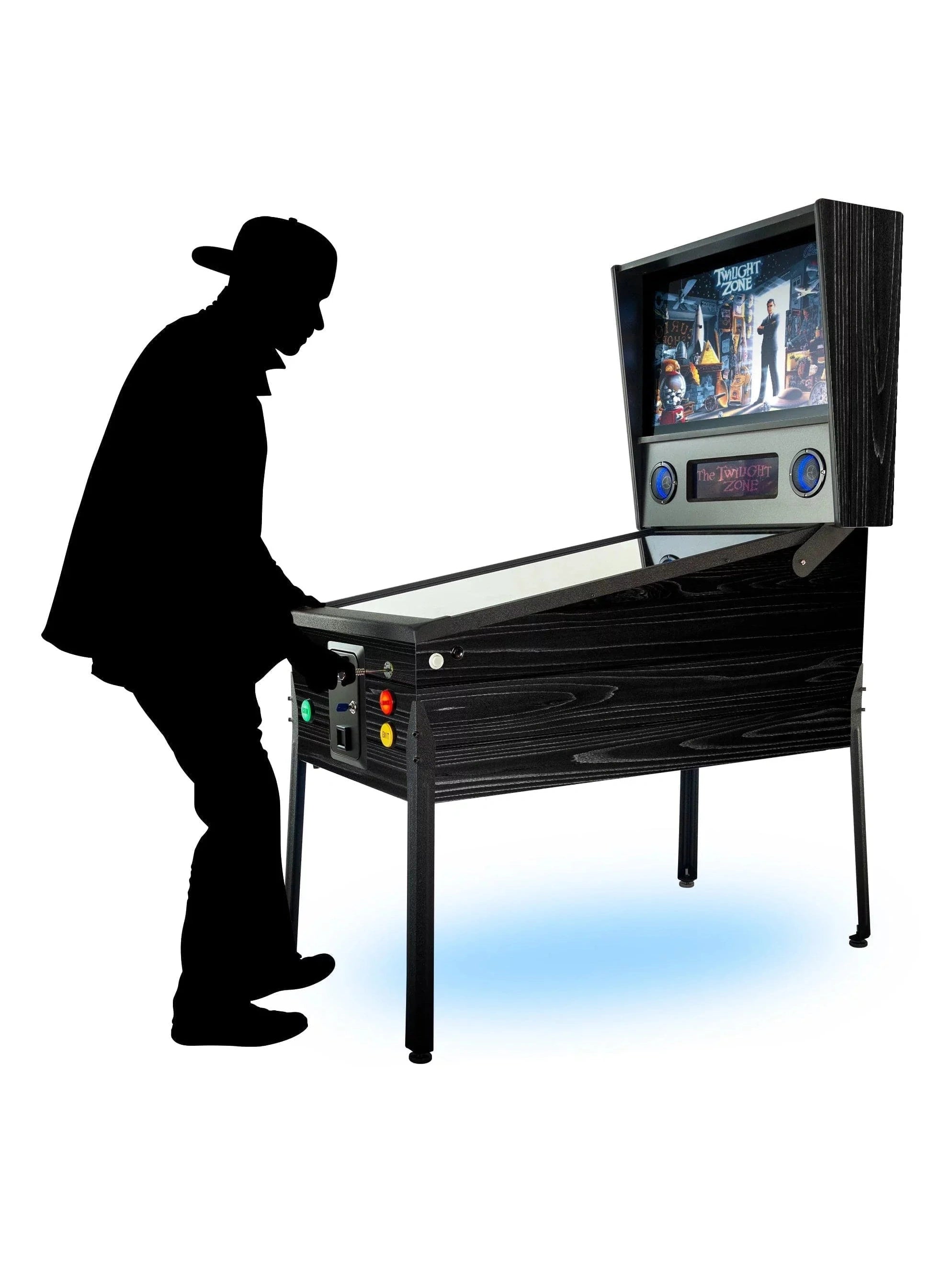 TR2 Virtual Pinball Machine | Full Force Feedback Package | 327 Games