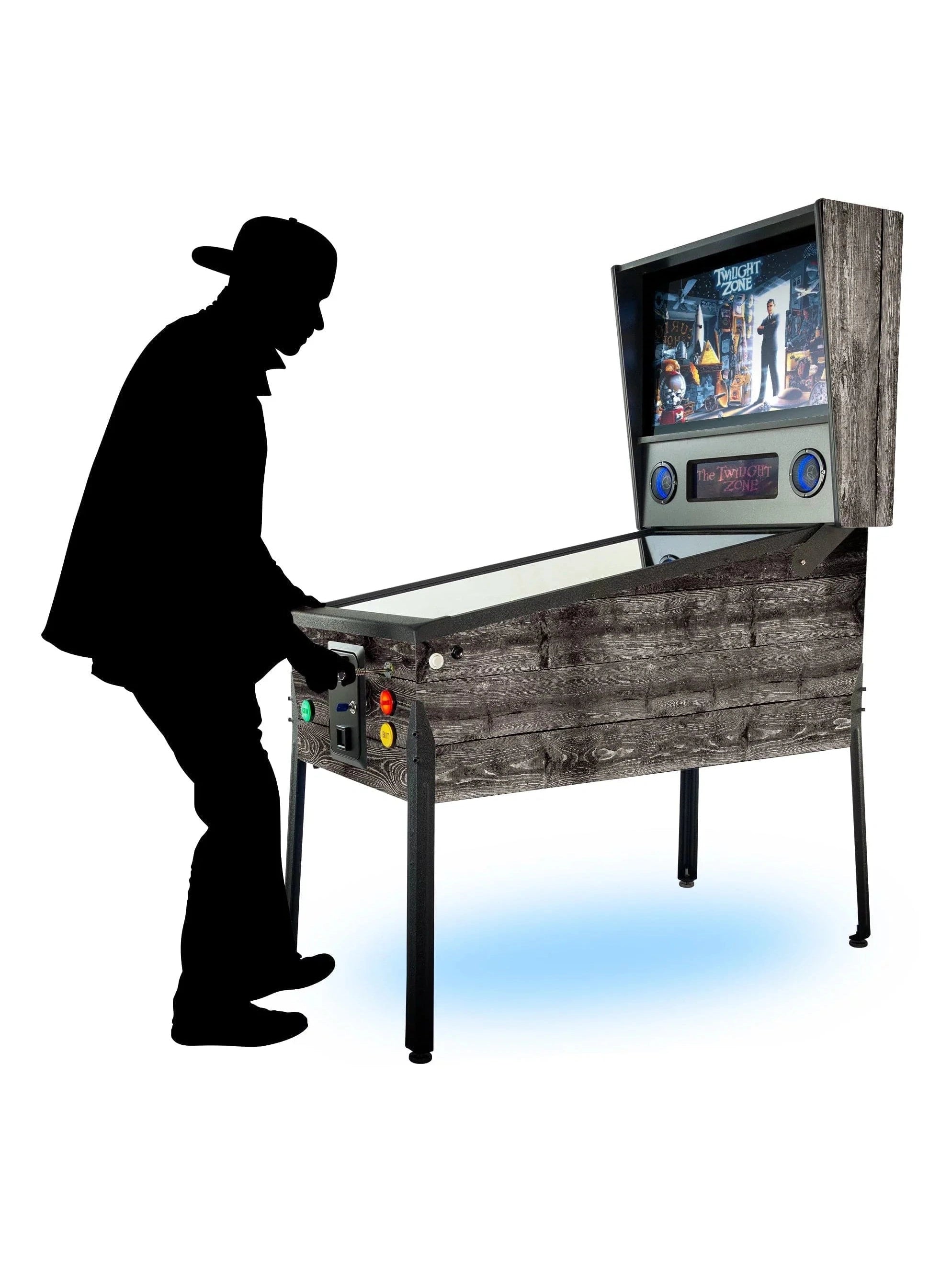 TR2 Virtual Pinball Machine | Full Force Feedback Package | 327 Games