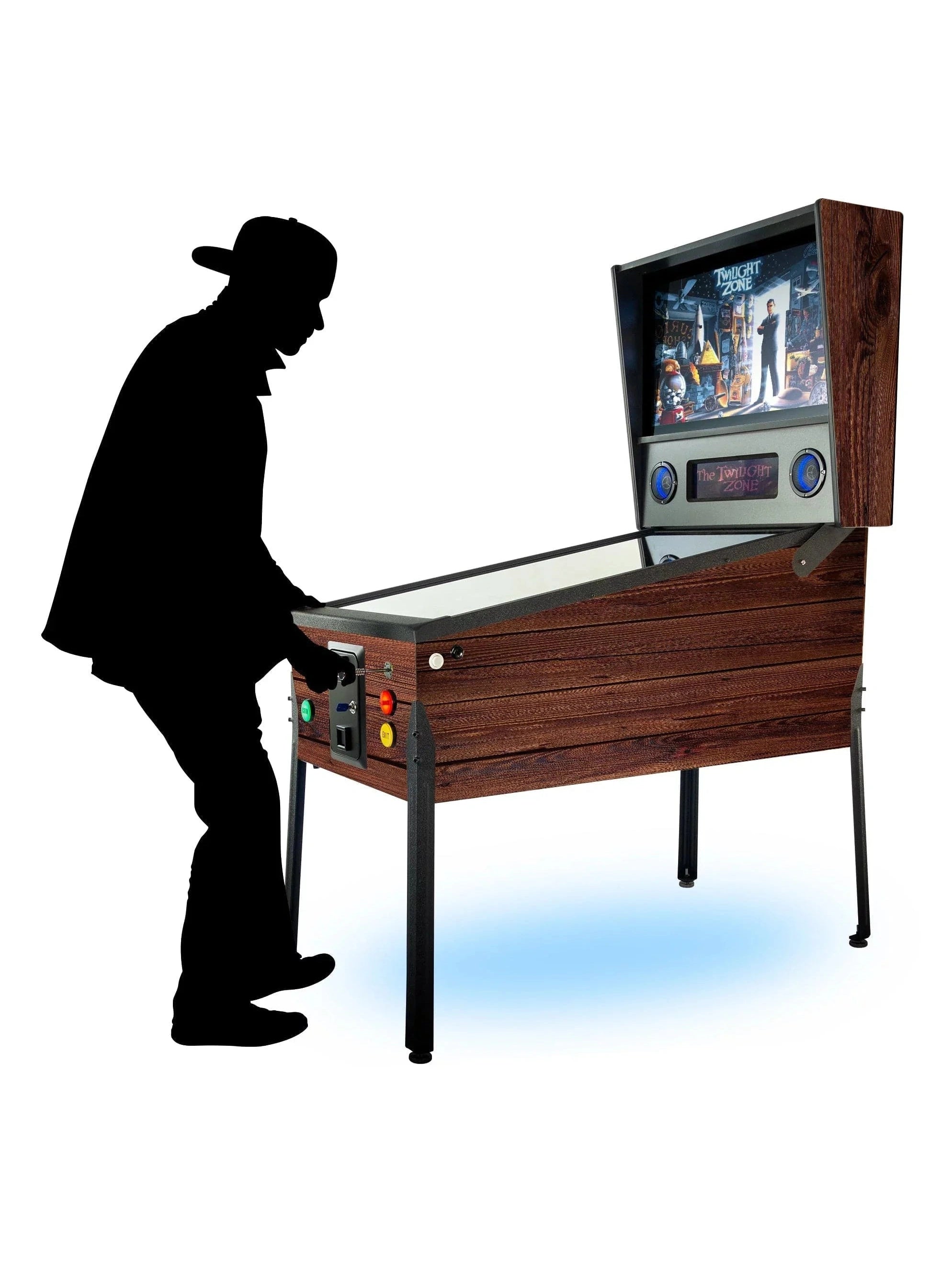 TR2 Virtual Pinball Machine | Full Force Feedback Package | 327 Games