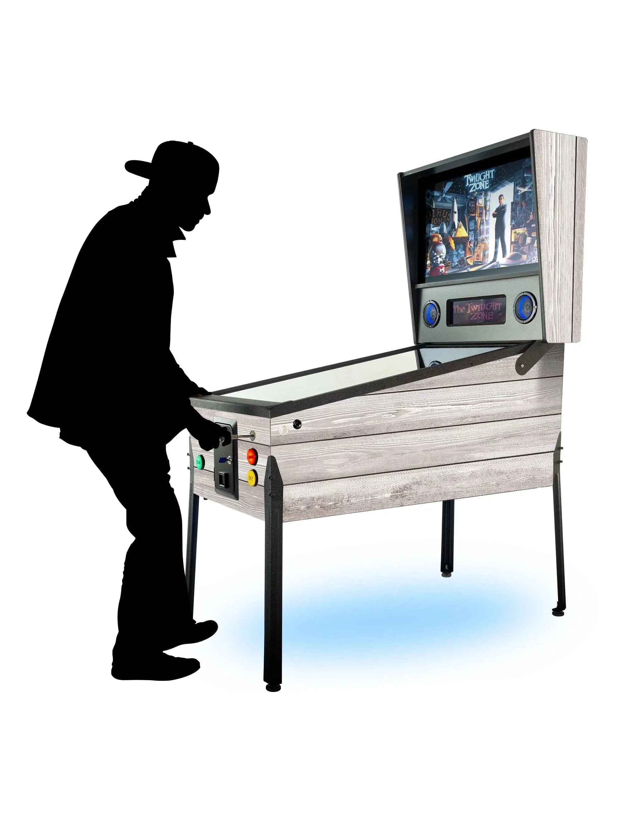 TR2 Virtual Pinball Machine | Full Force Feedback Package | 327 Games