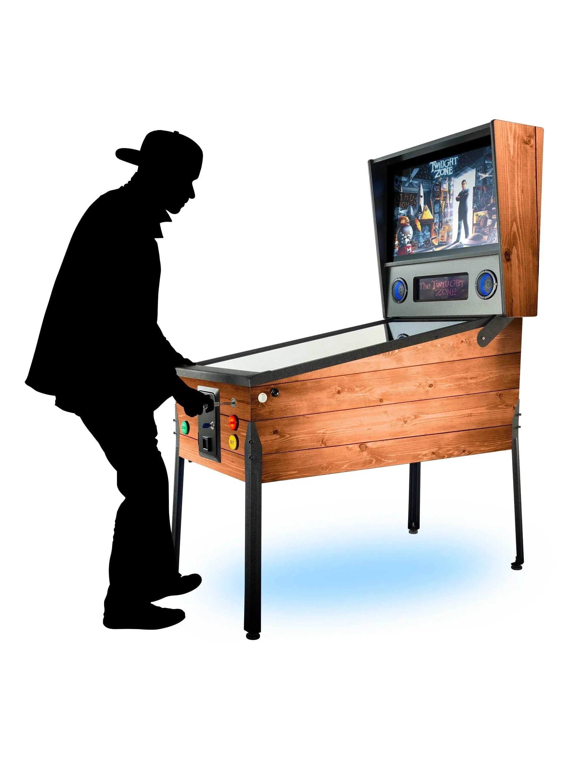 TR2 Virtual Pinball Machine | Full Force Feedback Package | 327 Games