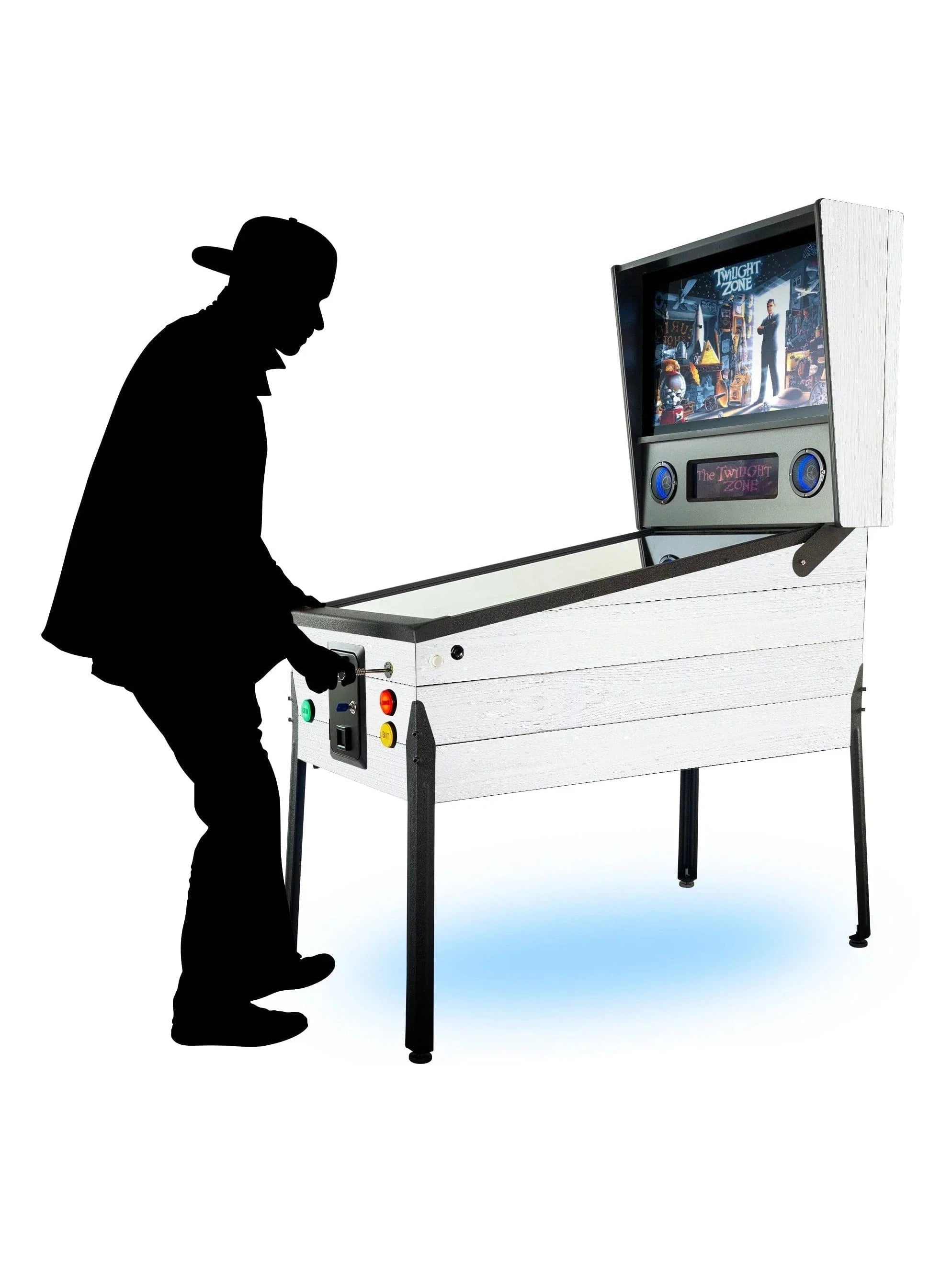 TR2 Virtual Pinball Machine | Full Force Feedback Package | 327 Games