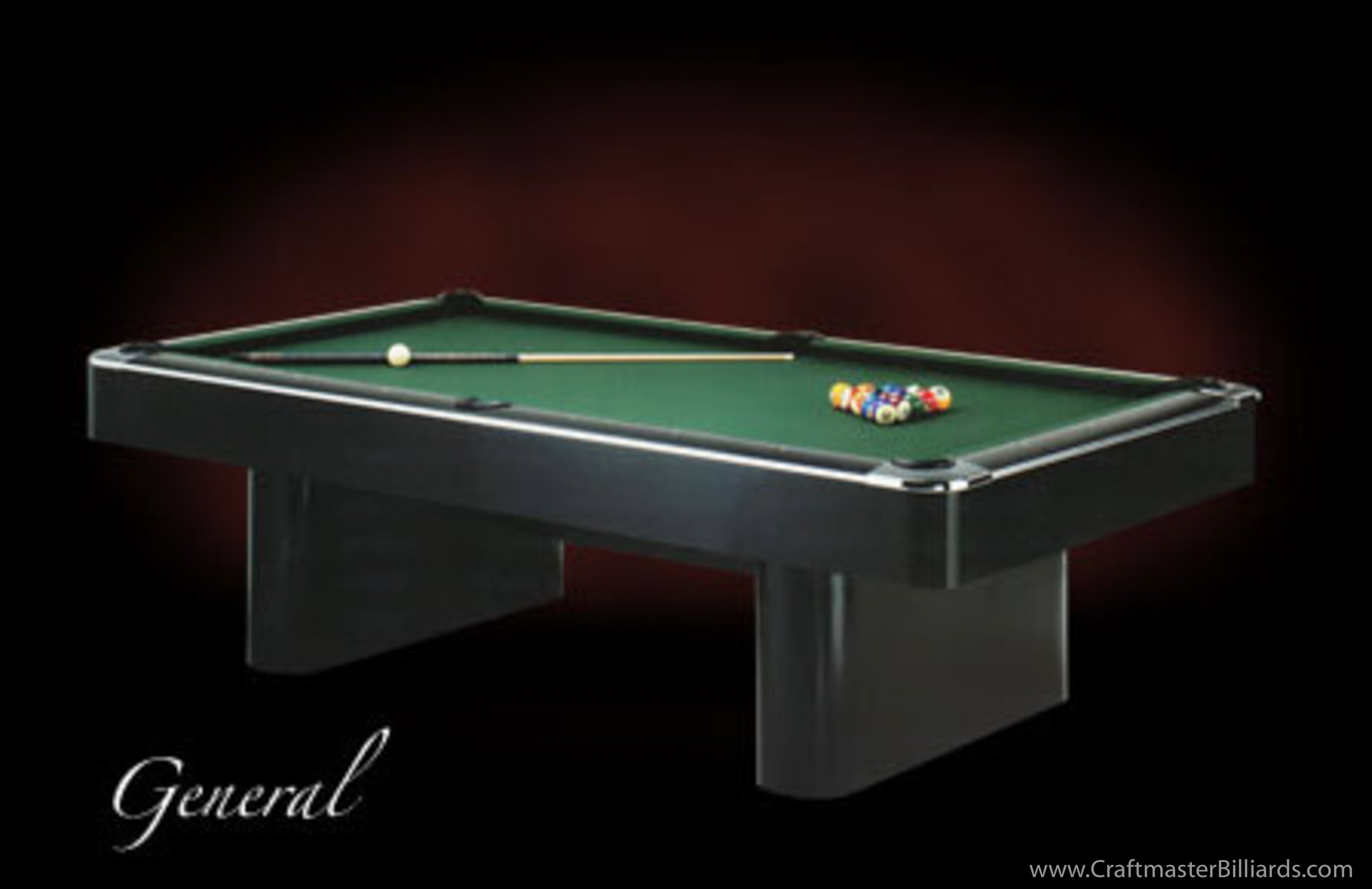 General Commercial Pool Table