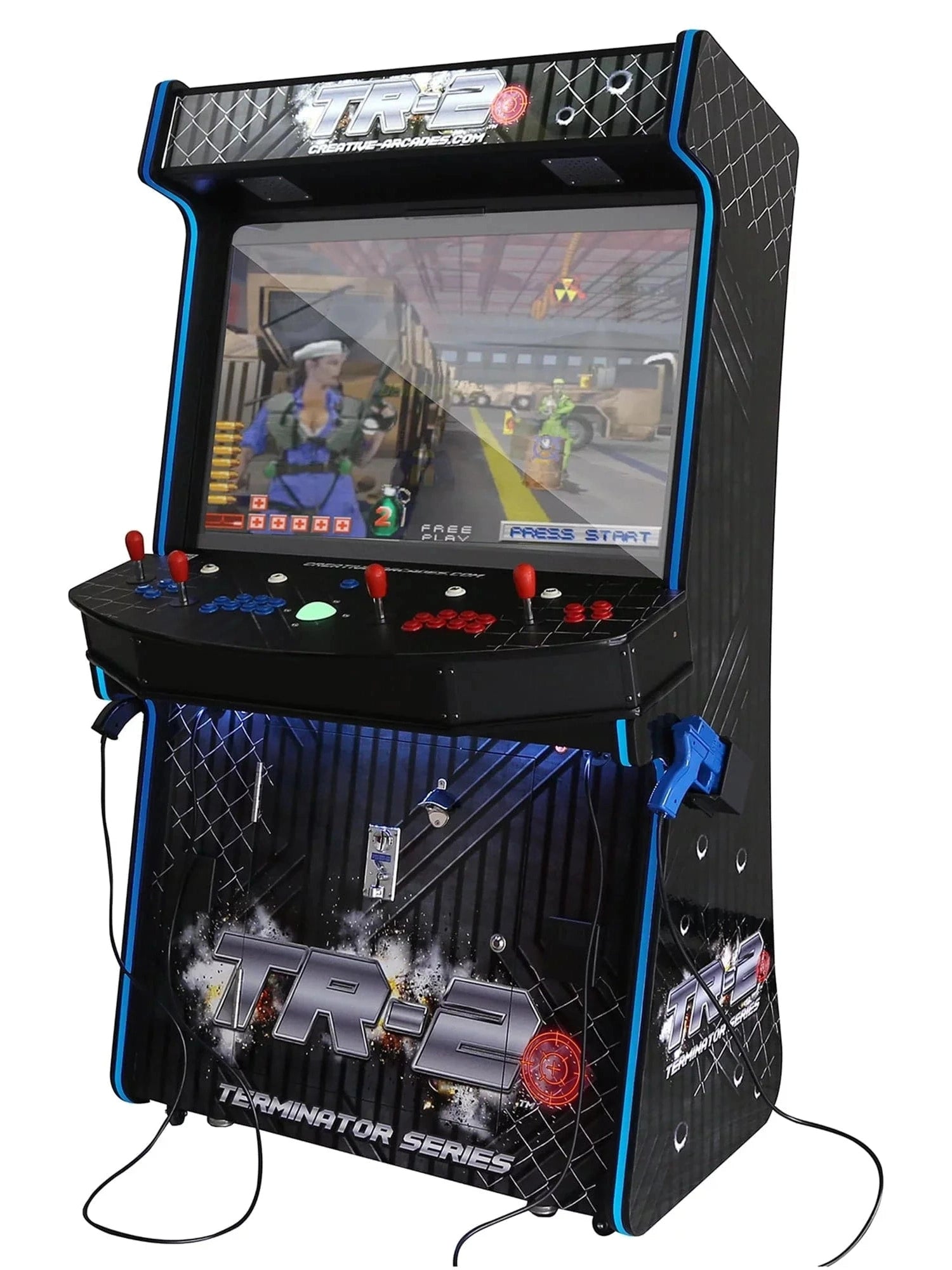 TR-2 Terminator Light Blaster Stand up Arcade Machine