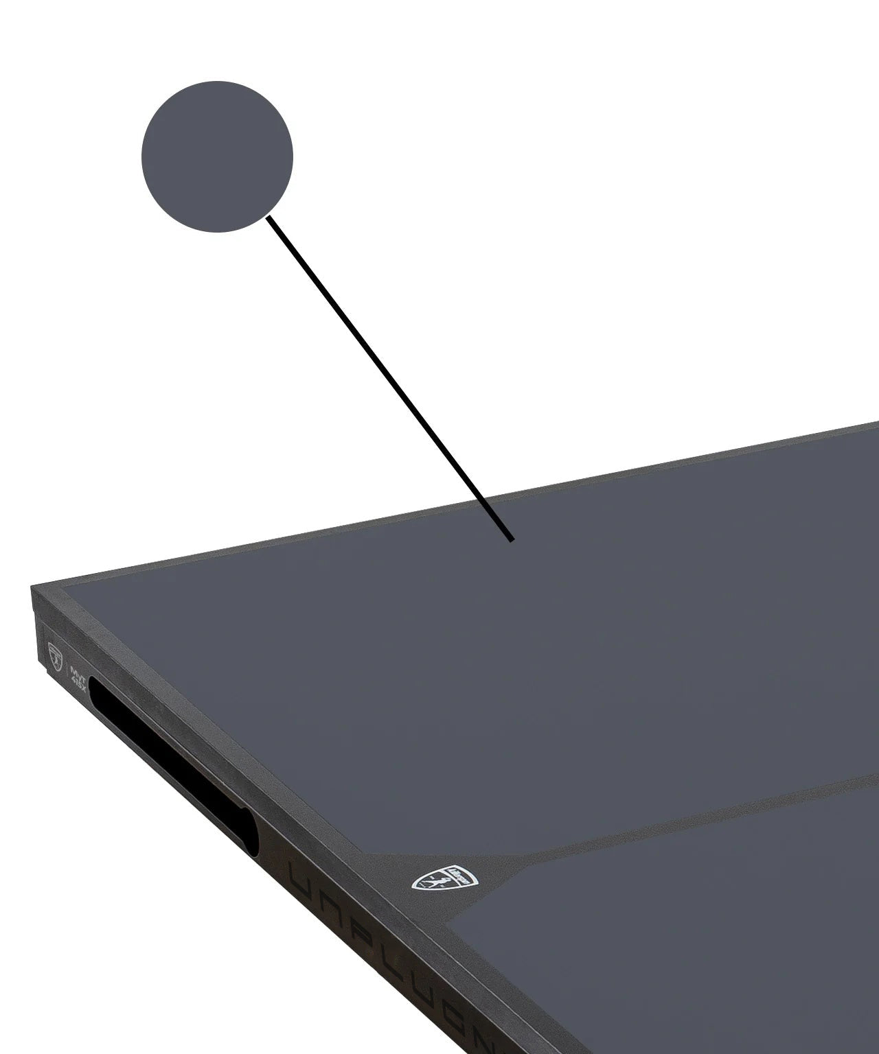 Killerspin MyT 415 Max - Graphite Indoor Ping Pong Table