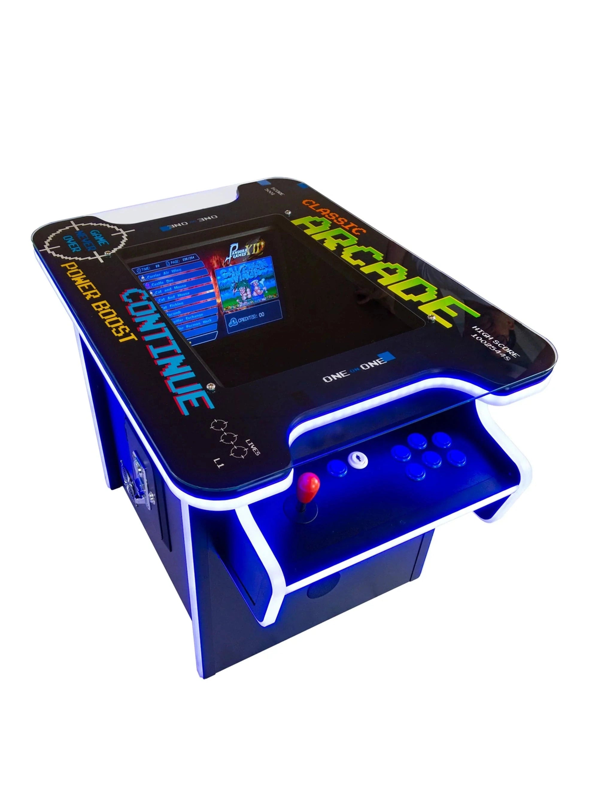 2P Dual-Screen Cocktail Arcade Machine