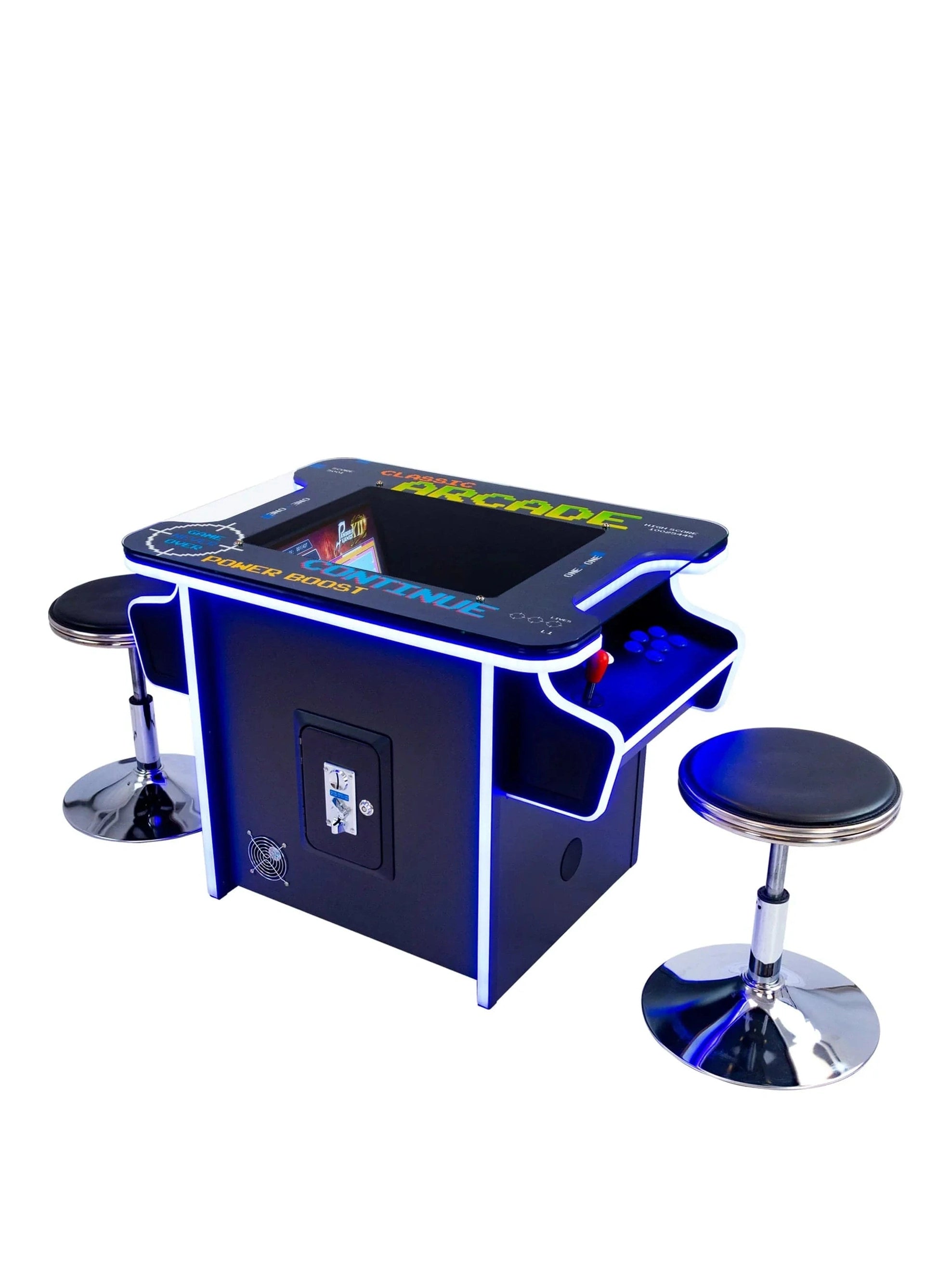 2P Dual-Screen Cocktail Arcade Machine