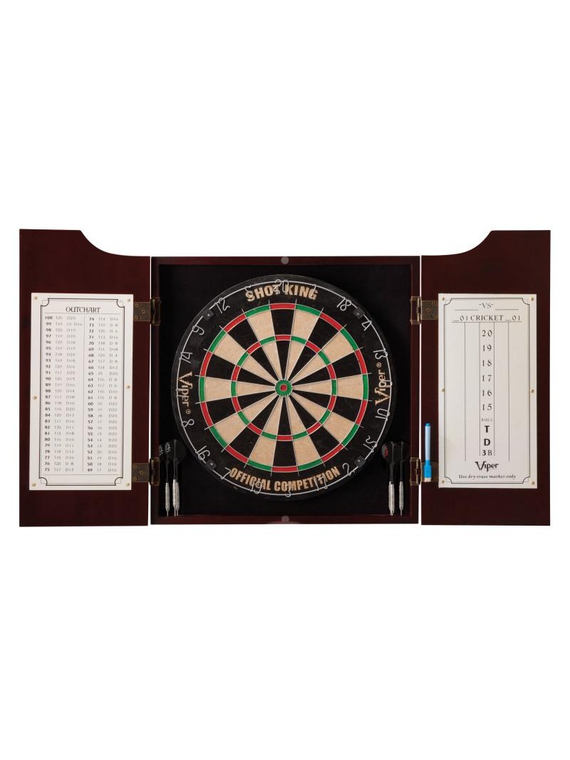 Viper Hudson All-in-One Dart Center, Dart Mat & Shadow Buster Dartboard Light Bundle