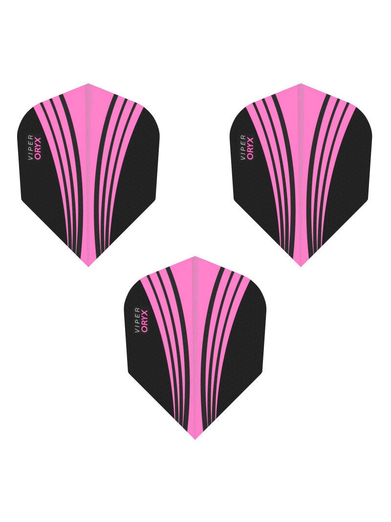 V-100 Flights Oryx Standard Pink/Black Dart Flights
