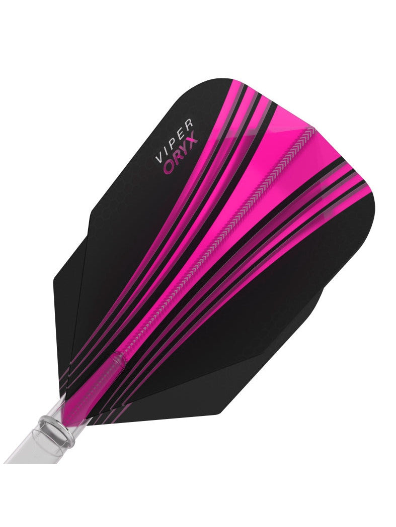 V-100 Flights Oryx Standard Pink/Black Dart Flights