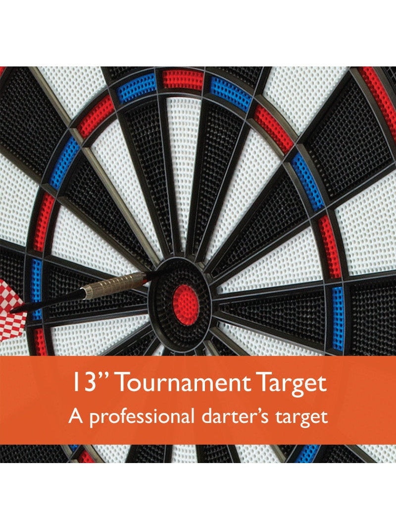Fat Cat Mercury Electronic Dartboard, 13.5" Compact Target