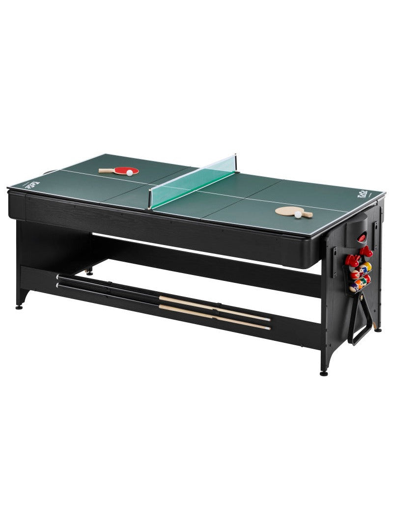 Fat Cat Original 3-in-1 Green 7' Pockey™ Multi-Game Table