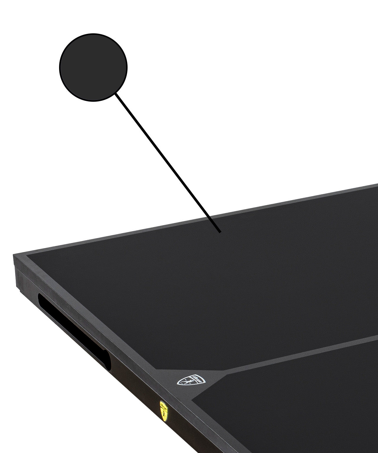 Killerspin MyT 415X Mega - Jet Black Indoor Ping Pong Table