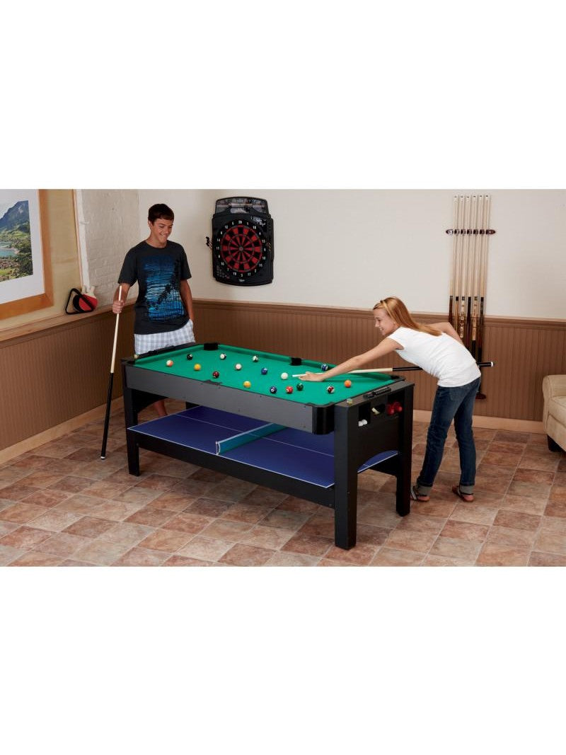 Fat Cat 3-in-1 6' Flip Multi-Game Table