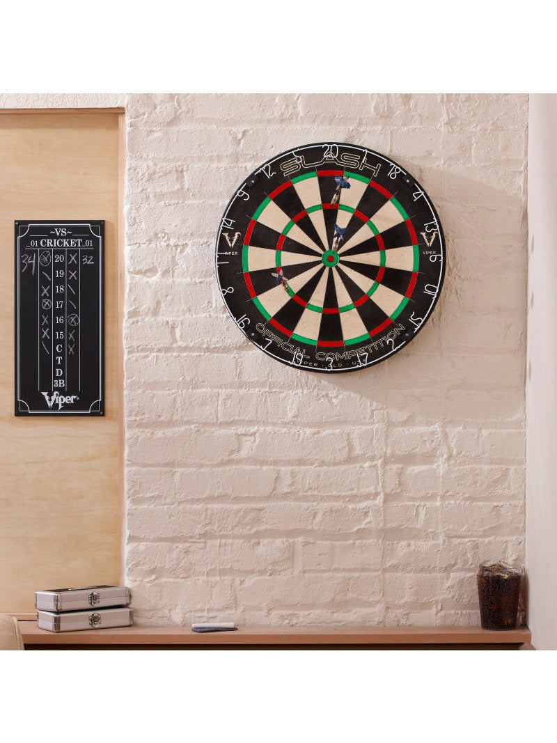 Viper Slash Sisal Dartboard WDF Accredited