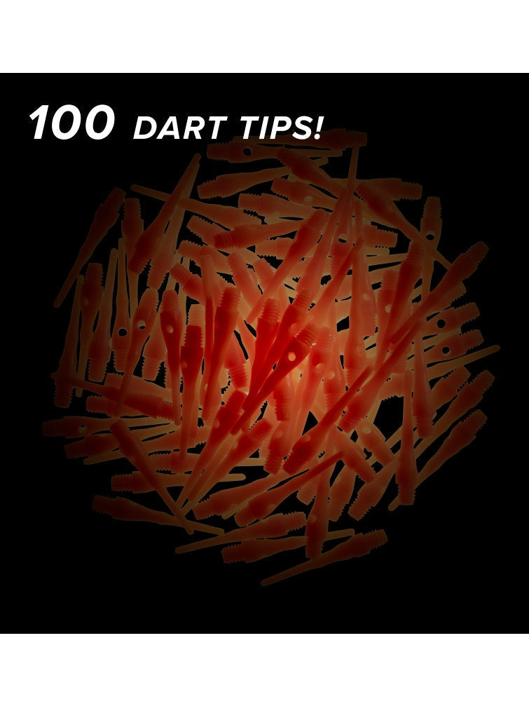 Viper Tufflex Tips III 2BA Neon Orange 100Ct Soft Dart Tips