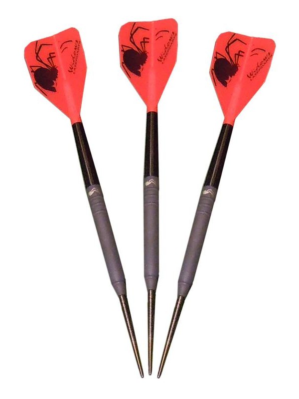Laserdarts Black Widows Movable Point Smooth Steel Tip 22 Grams