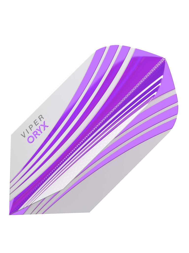 V-100 Flights Oryx Slim Purple/White Dart Flights