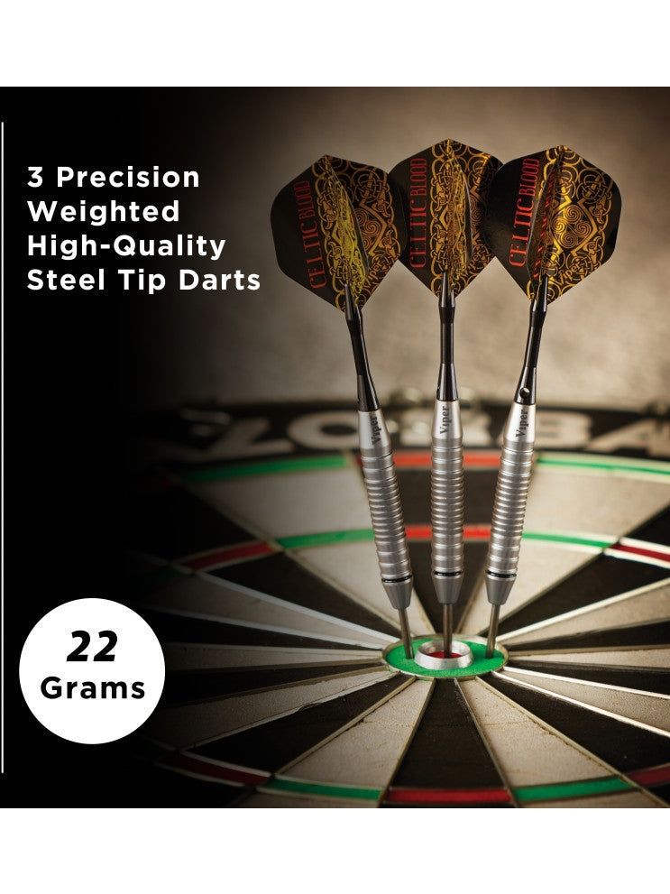 Viper Underground Celtic Blood Darts Steel Tip Darts 22 Grams