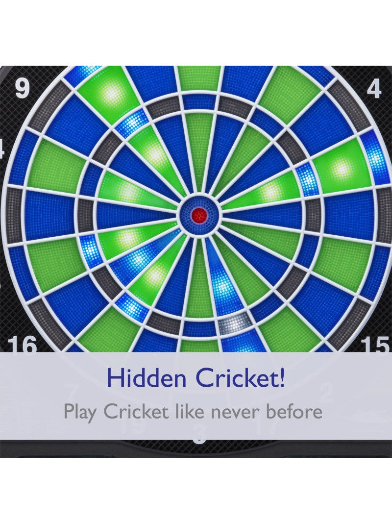 Viper Ion Illuminated Electronic Dartboard, 15.5" Regulation Target