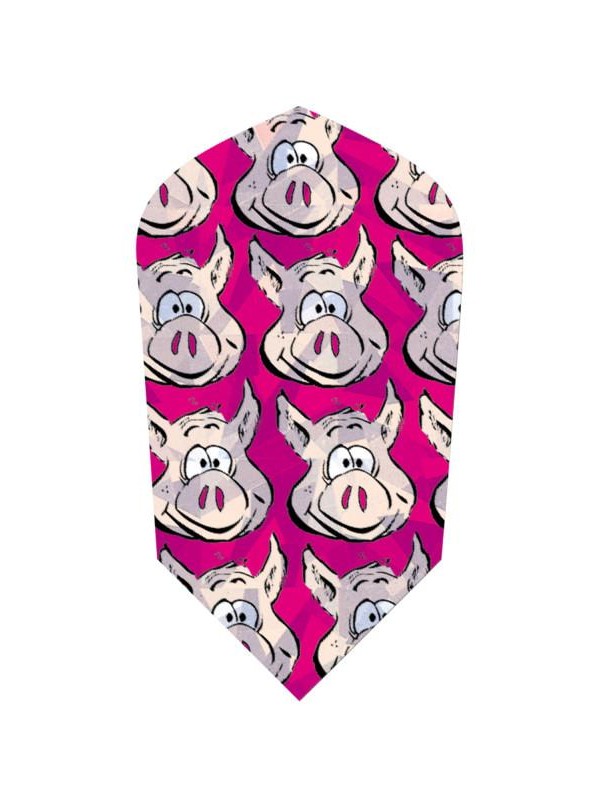 V-Lux Glitter Flights Slim Pigs