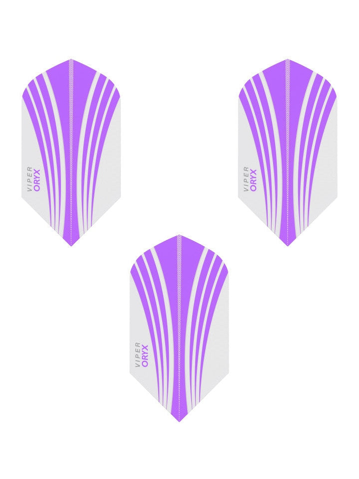 V-100 Flights Oryx Slim Purple/White Dart Flights