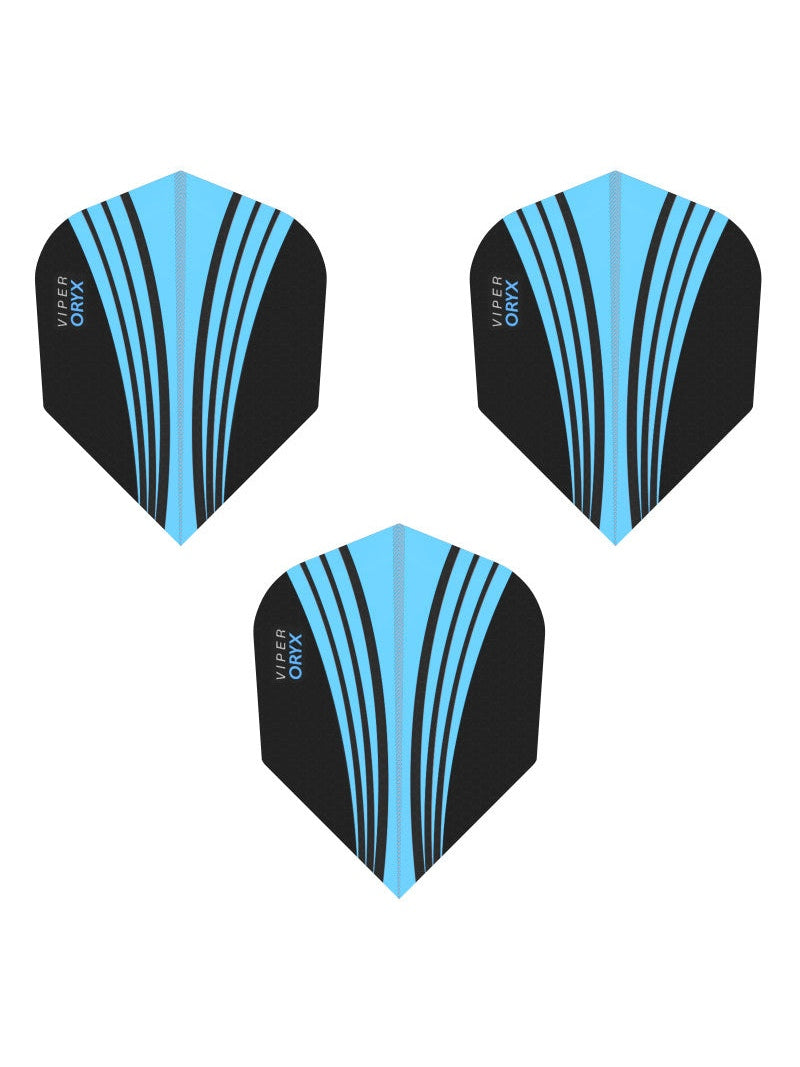 V-100 Flights Oryx Standard Blue/Black Dart Flights