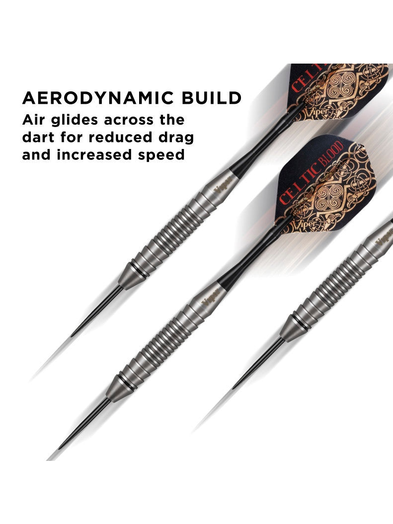 Viper Underground Celtic Blood Darts Steel Tip Darts 22 Grams