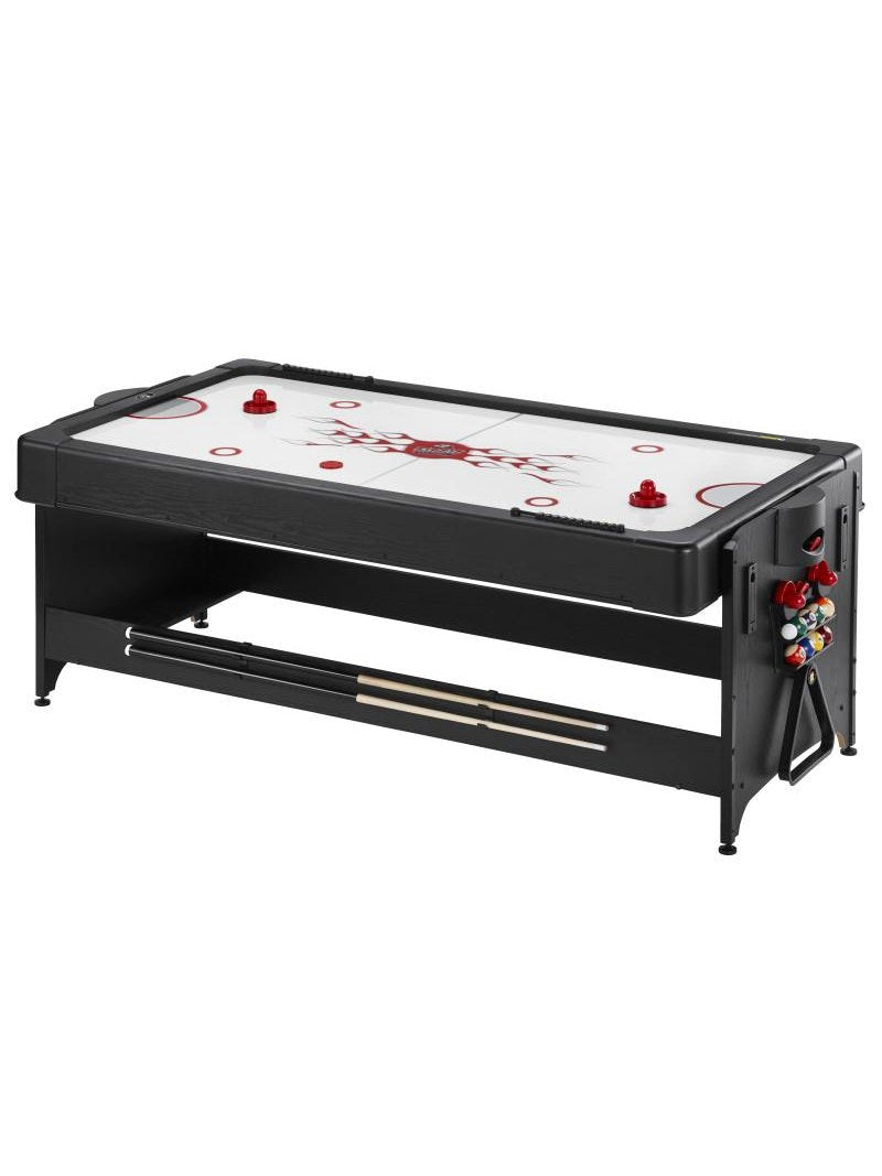 Fat Cat Original 3-in-1 Burgundy 7' Pockey™ Multi-Game Table