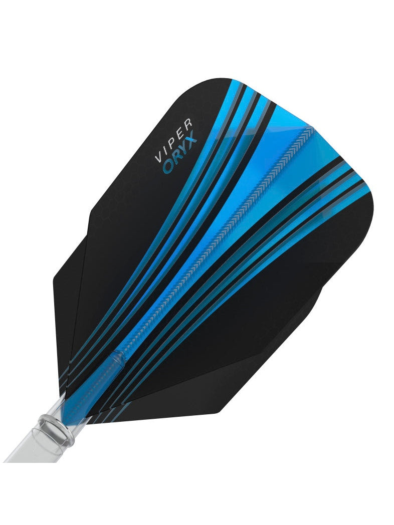 V-100 Flights Oryx Standard Blue/Black Dart Flights