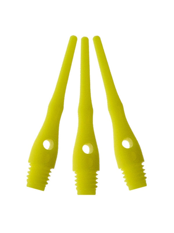 Viper Tufflex Tips III 2BA Neon Yellow 100Ct Soft Dart Tips