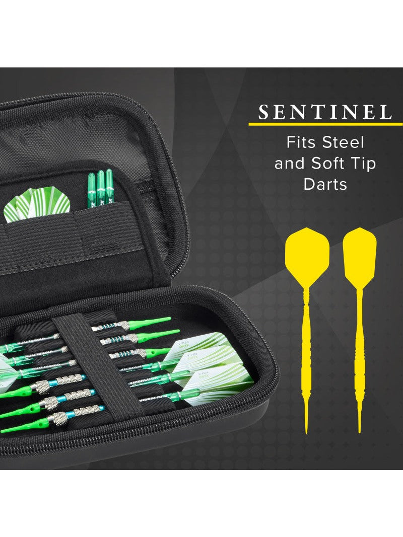 Casemaster Sentinel Dart Case with Black Zipper